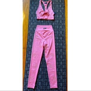 Beach Riot Pink Sparkle Rhinestone Burst Set